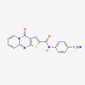 N-(4-cyanophenyl)-4-oxo-4H-pyrido[1,2-a]thieno[2,3