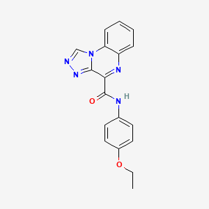 N-(4-ethoxyphenyl)[1,2,4]triazolo[4,3-a]quinoxaline-4-carboxamide