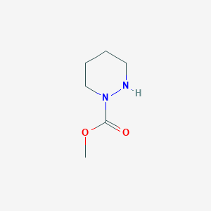 molecular formula C6H12N2O2 B114366 methyl tetrahydropyridazine-1(2H)-carboxylate CAS No. 155137-91-0
