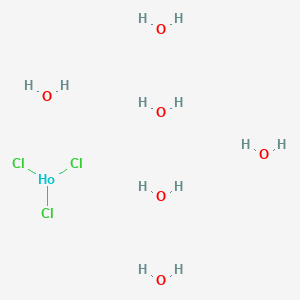 molecular formula Cl3Ho.6H2O B1143697 六水合氯化钬(III) CAS No. 14914-84-2