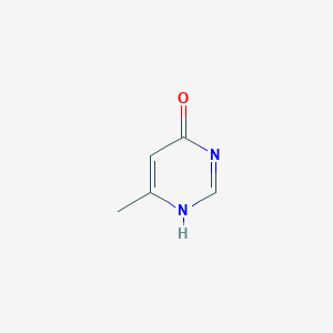 molecular formula C5H6N2O B114371 4-羟基-6-甲基嘧啶 CAS No. 156647-96-0