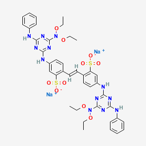 molecular formula C40H42N12O10S2.2Na B1143748 Fluorescent Brightener 113 CAS No. 12768-92-2