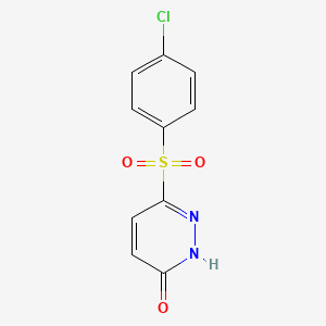 6-[(4-Chlorophenyl)sulfonyl]-3-pyridazinol