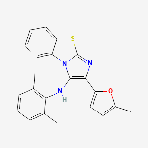 N-(2,6-dimethylphenyl)-2-(5-methylfuran-2-yl)imidazo[2,1-b][1,3]benzothiazol-3-amine