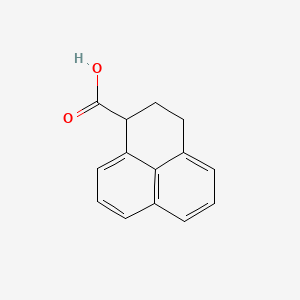 B1143776 (+)-2,3-Dihydro-1H-phenalene-1-carboxylic acid CAS No. 13235-05-7