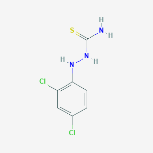 molecular formula C7H7Cl2N3S B1143785 4-(2,4-DICHLOROPHENYL)-3-THIOSEMICARBAZIDE CAS No. 13124-11-3