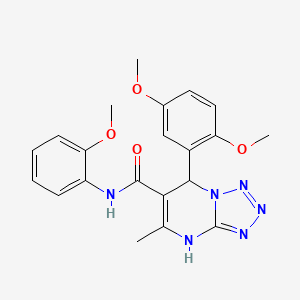 7-(2,5-dimethoxyphenyl)-N-(2-methoxyphenyl)-5-methyl-4,7-dihydrotetrazolo[1,5-a]pyrimidine-6-carboxamide