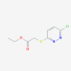 Ethyl [(6-chloropyridazin-3-yl)sulfanyl]acetate