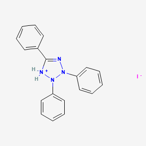 B1143804 2,3,5-Triphenyl-2,3-dihydro-1H-tetrazol-1-ium iodide CAS No. 13014-90-9