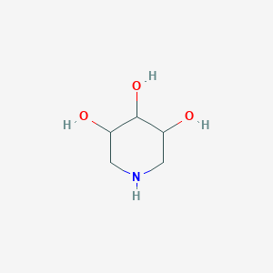 molecular formula C5H11NO3 B1143811 3,4,5-三羟基哌啶 CAS No. 13042-55-2