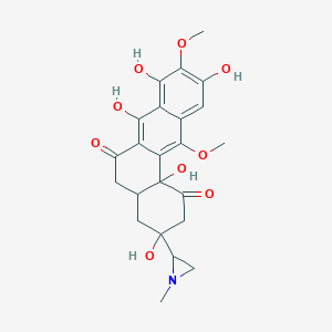 molecular formula C23H25NO9 B114382 阿齐霉素 A CAS No. 154163-93-6