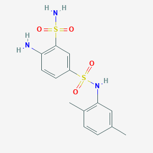 4-Amino-N1-(2,5-dimethylphenyl)benzene-1,3-disulfonamide