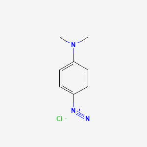 molecular formula C8H10N3.Cl.Cl2Zn B1143865 4-(N,N-二甲氨基)苯重氮氯化物 CAS No. 13533-17-0