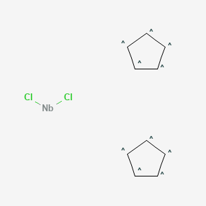 molecular formula C10H10Cl2Nb 10* B1143875 Bis(cyclopentadienyl)niobium(IV) dichloride CAS No. 12793-14-5
