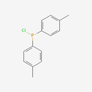 B1143885 Bis(4-methylphenyl)chlorophosphine CAS No. 13685-23-9