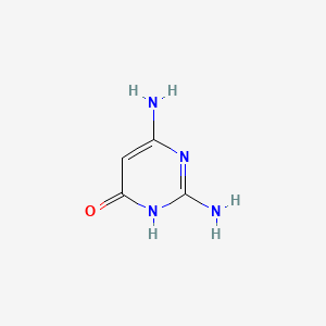 molecular formula C4H6N4O B1143908 2,4-二氨基-6-羟基嘧啶 CAS No. 195-66-4