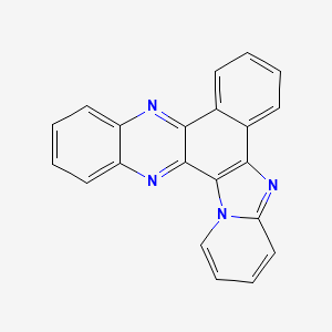 B1143916 Benzo[a]pyrido[1',2':1,2]imidazo[4,5-c]phenazine CAS No. 199-26-8