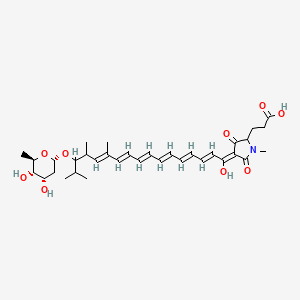 molecular formula C34H47NO9 B1143917 烯菌素 CAS No. 12764-54-4