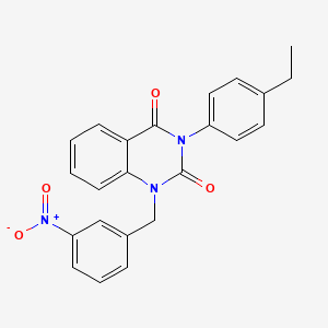 3-(4-ethylphenyl)-1-(3-nitrobenzyl)quinazoline-2,4(1H,3H)-dione