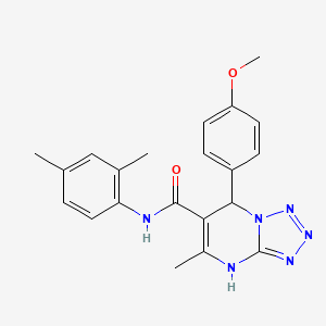 N-(2,4-dimethylphenyl)-7-(4-methoxyphenyl)-5-methyl-4,7-dihydrotetrazolo[1,5-a]pyrimidine-6-carboxamide