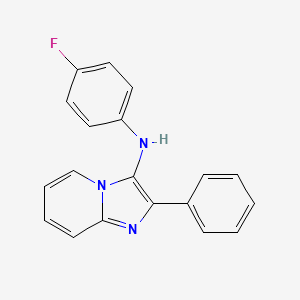 N-(4-fluorophenyl)-2-phenylimidazo[1,2-a]pyridin-3-amine