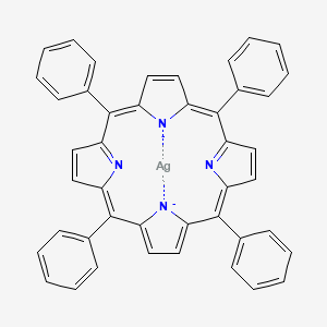 molecular formula C44H28AgN4 B1143962 meso-Tetraphenylporphyrin-Ag(II) CAS No. 14641-64-6