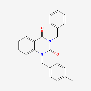 3-benzyl-1-(4-methylbenzyl)quinazoline-2,4(1H,3H)-dione