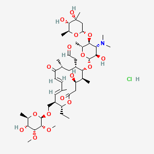 molecular formula C46H77NO17.ClH B1143979 Tylosin hydrochloride CAS No. 11032-12-5