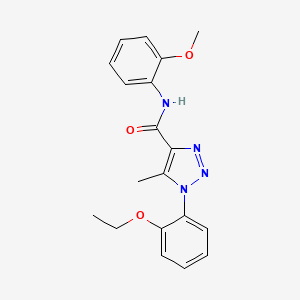 1-(2-ethoxyphenyl)-N-(2-methoxyphenyl)-5-methyl-1H-1,2,3-triazole-4-carboxamide