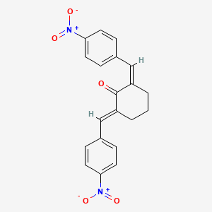 (2Z,6E)-2,6-bis(4-nitrobenzylidene)cyclohexanone