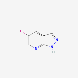 molecular formula C6H4FN3 B1144010 5-氟-1H-吡唑并[3,4-B]吡啶 CAS No. 1256788-84-7