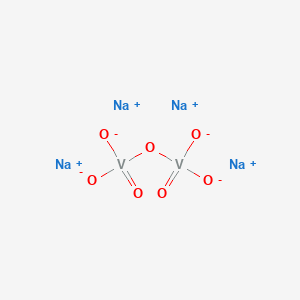 molecular formula Na4O7V2 B1144019 焦钒酸钠 CAS No. 13517-26-5