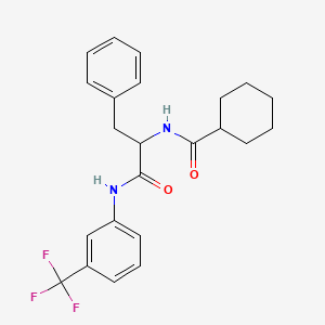 Nalpha-(cyclohexylcarbonyl)-N-[3-(trifluoromethyl)phenyl]phenylalaninamide