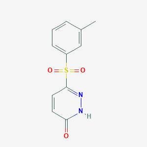 6-(m-Tolylsulfonyl)pyridazin-3-ol