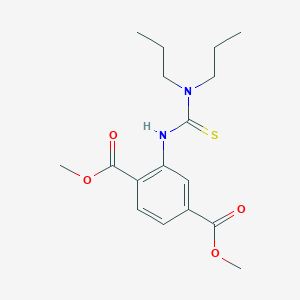 Dimethyl 2-{[(dipropylamino)carbonothioyl]amino}terephthalate