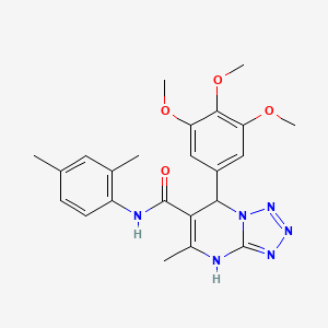 N-(2,4-dimethylphenyl)-5-methyl-7-(3,4,5-trimethoxyphenyl)-4,7-dihydrotetrazolo[1,5-a]pyrimidine-6-carboxamide