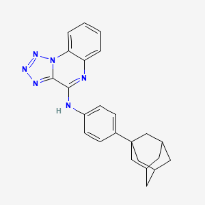 N-[4-(Adamantan-1-YL)phenyl]-[1,2,3,4]tetrazolo[1,5-A]quinoxalin-4-amine