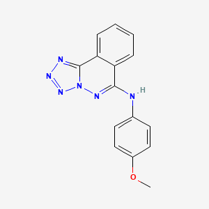 N-(4-methoxyphenyl)tetrazolo[5,1-a]phthalazin-6-amine