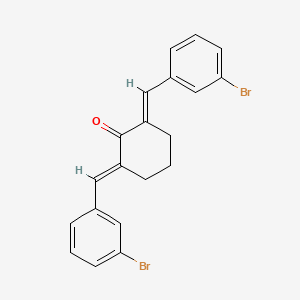 2,6-Bis(3-bromobenzylidene)cyclohexanone