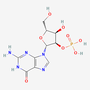 molecular formula C10H14N5O8P B1144118 Guanosine-2'-monophosphate CAS No. 130-50-7