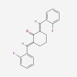 2,6-Bis(2-Fluorobenzylidene)Cyclohexanone