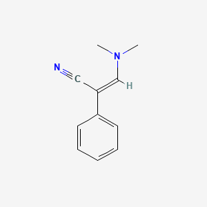 molecular formula C11H12N2 B1144151 (2z)-3-(二甲基氨基)-2-苯基丙-2-烯腈 CAS No. 18226-50-1