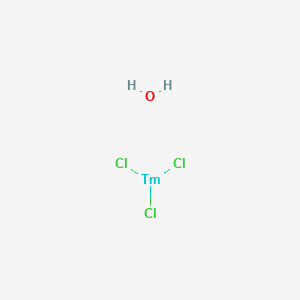 molecular formula Cl3Tm B1144154 三氯化铥水合物 CAS No. 19423-86-0