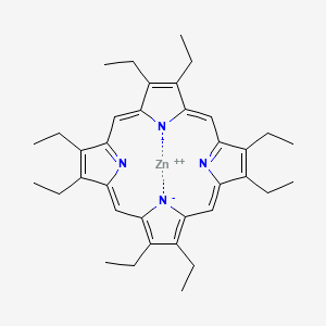 molecular formula C36H44N4Zn B1144158 2,3,7,8,12,13,17,18-八乙基-21H,23H-卟啉锌(II) CAS No. 17632-18-7