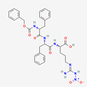 molecular formula C32H37N7O8 B1144167 Z-D-Phe-phe-arg(NO2)-OH CAS No. 16088-35-0