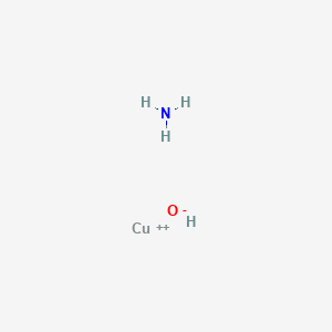 B1144173 Tetraamminecopper(2+) dihydroxide CAS No. 17500-49-1