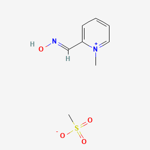 molecular formula C8H12N2O4S B1144186 Pralidoxime mesylate CAS No. 154-97-2