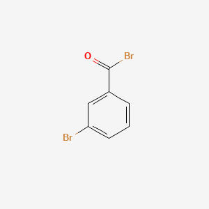 molecular formula C7H4Br2O B1144200 Benzoyl bromide, 3-bromo- CAS No. 16331-47-8