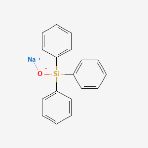 molecular formula C18H16OSi B1144203 三苯基硅醇钠 CAS No. 16527-35-8