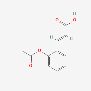 molecular formula C11H10O4 B1144210 2-乙酰氧基肉桂酸 CAS No. 16189-10-9